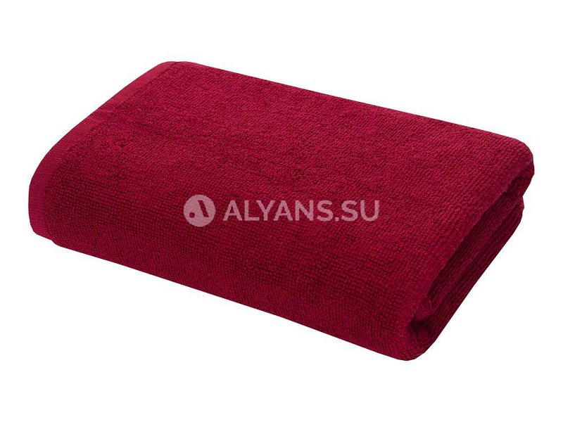 Полотенце Узбекистан бордовое 450г/м2