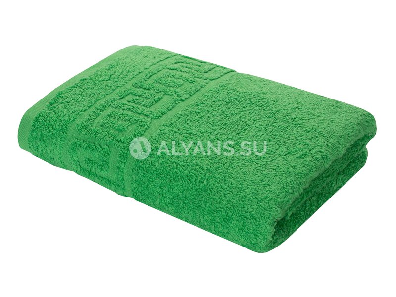 Полотенце Туркменистан зеленое 430г/м2