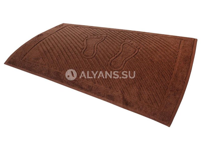 Коврик ножки Туркменистан</br> коричневый 650г/м2