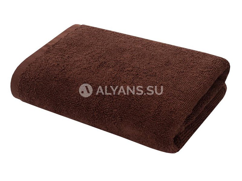 Полотенце Узбекистан коричневое 450г/м2