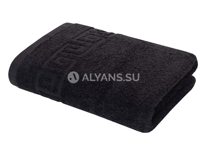 Полотенце Туркменистан черное 430г/м2