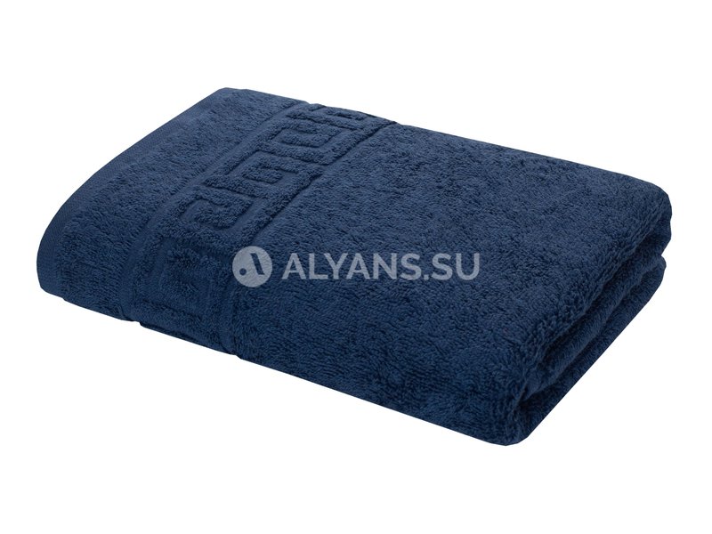 Полотенце Туркменистан темно-синие 430г/м2