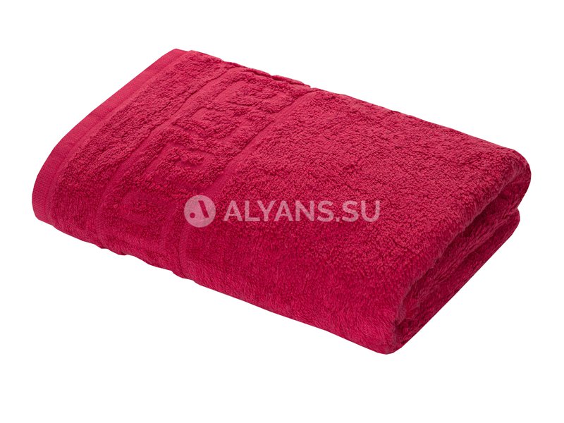 Полотенце Туркменистан бордовое 430г/м2