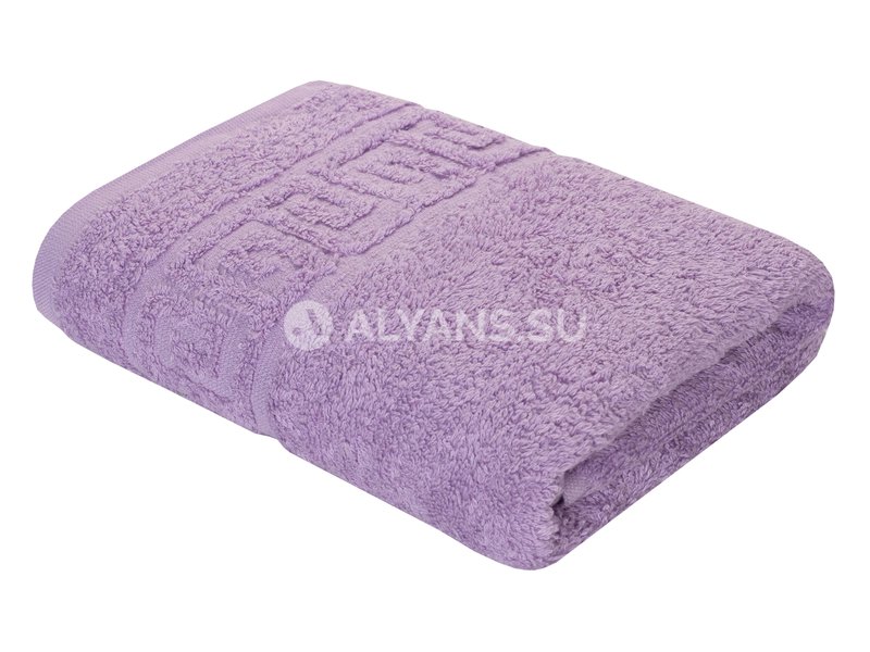 Полотенце Туркменистан сиреневое 430г/м2